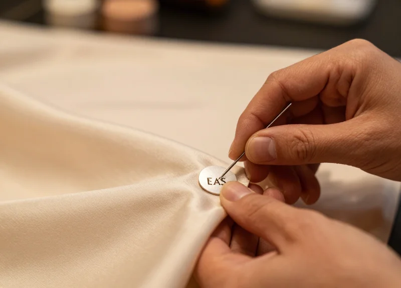 Shield Delicate Fibers: A Technical Guide to Installing 15mm Fine-Needle EAS Tags Without Thread Pulling