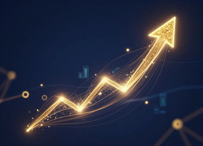 Abstract visualization of cost savings and protection for luxury inventory