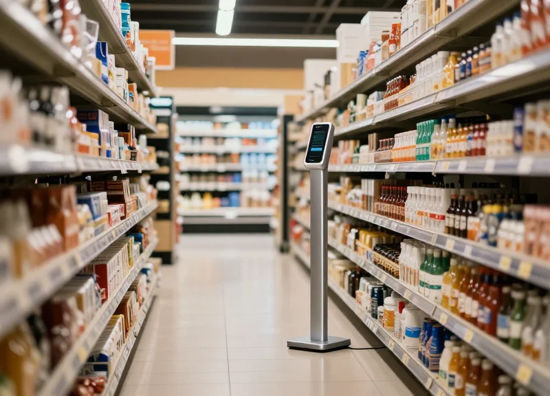 Optimize Floor Layouts: A Technical Guide to Installing 15mm Ultra-Slim EAS Pedestals in Tight Grocery Aisles