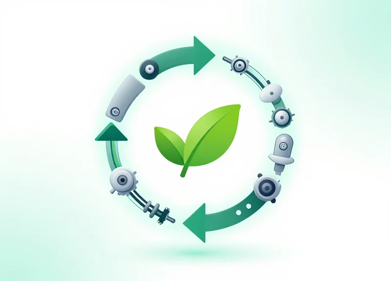 Circular economy concept for retail hardware sustainability