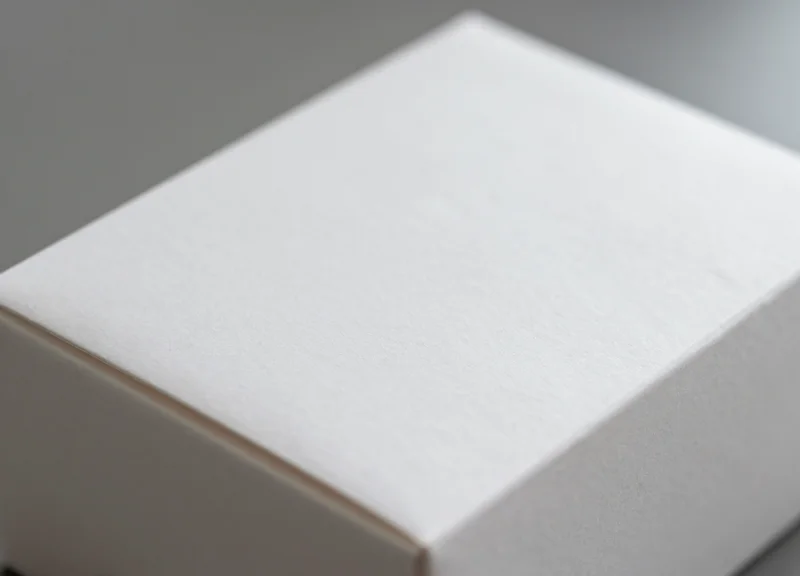 Macro photography of medical packaging showing a surface sensitive to adhesive damage
