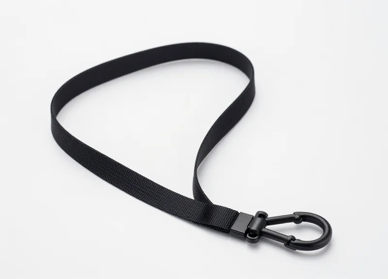 Security lanyard and loop solution for high-end fashion