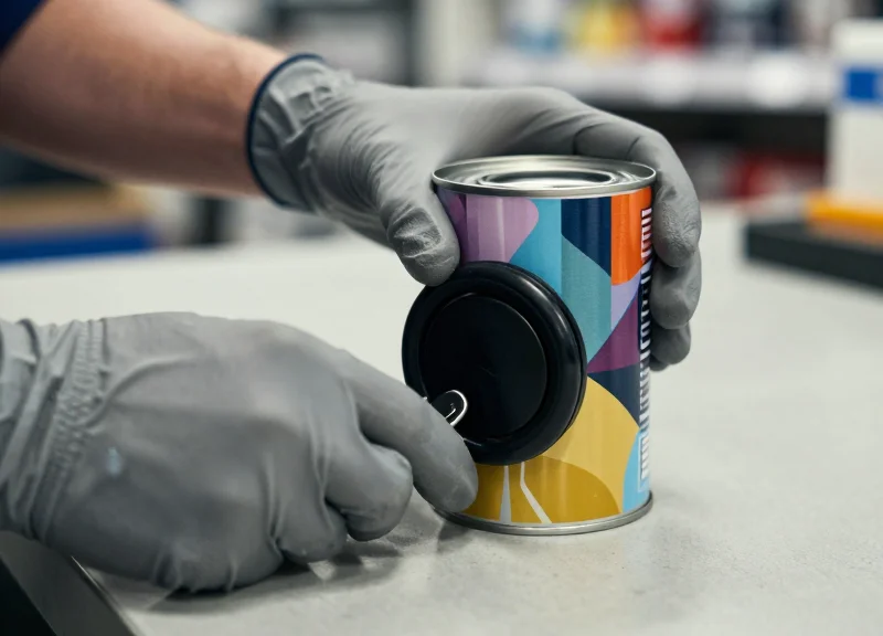 The Technical Guide to Installing Tamper-Proof Milk Powder Bases: Securing 900g Cans Without Label Damage