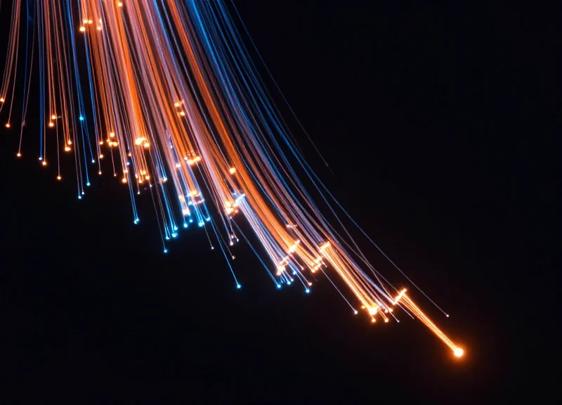 Abstract digital visualization showing a significant downward trend representing reduction in loss.