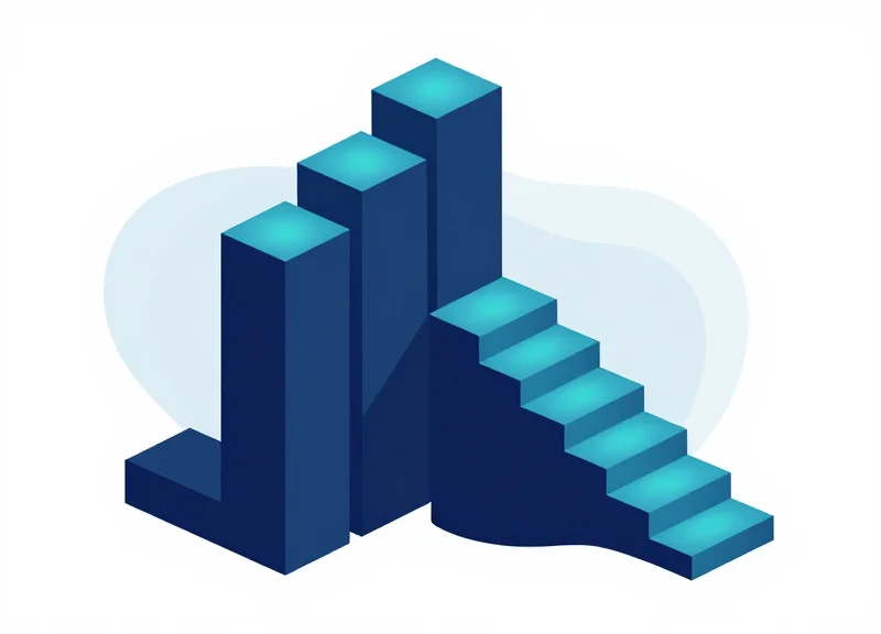 Abstract vector illustration representing technology scalability and future growth.
