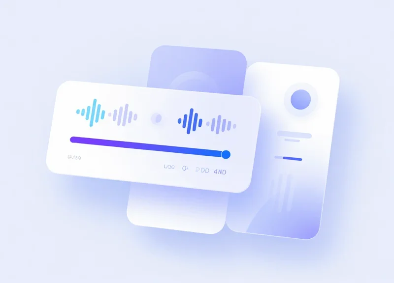 Abstract interface showing signal sensitivity adjustment and calibration settings.
