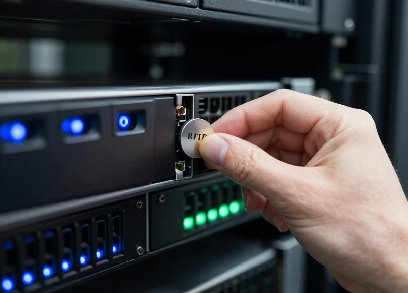 Shield Your Infrastructure: How to Mount 15mm Anti-Metal RFID Tags on Switches and Blade Servers