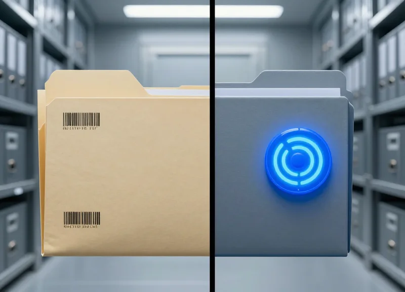 RFID vs. Barcodes for 2026 Archives: Why Next-Gen Smart Filing is Mandatory for Bank Security