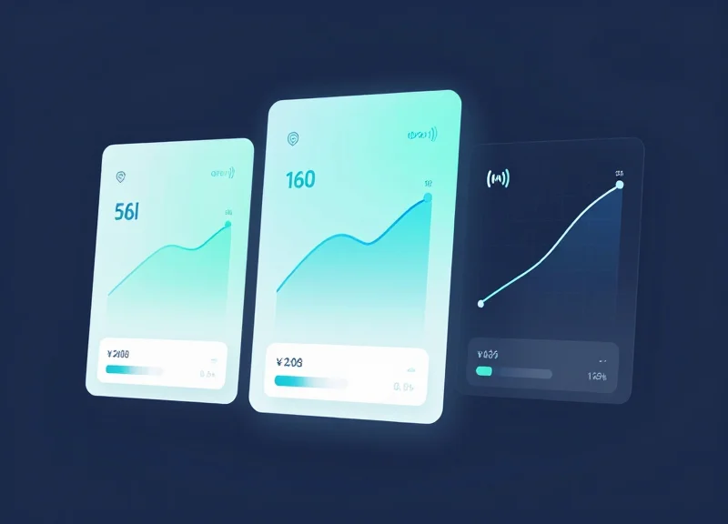 A modern digital dashboard mockup showing real-time IoT monitoring of cold chain temperatures and sample status.