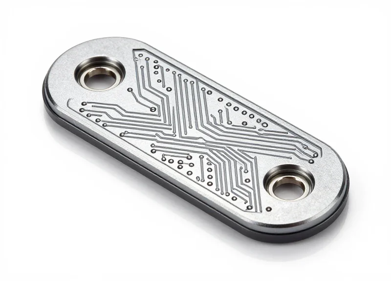 High-tech RFID tag designed for extreme cryogenic temperatures.