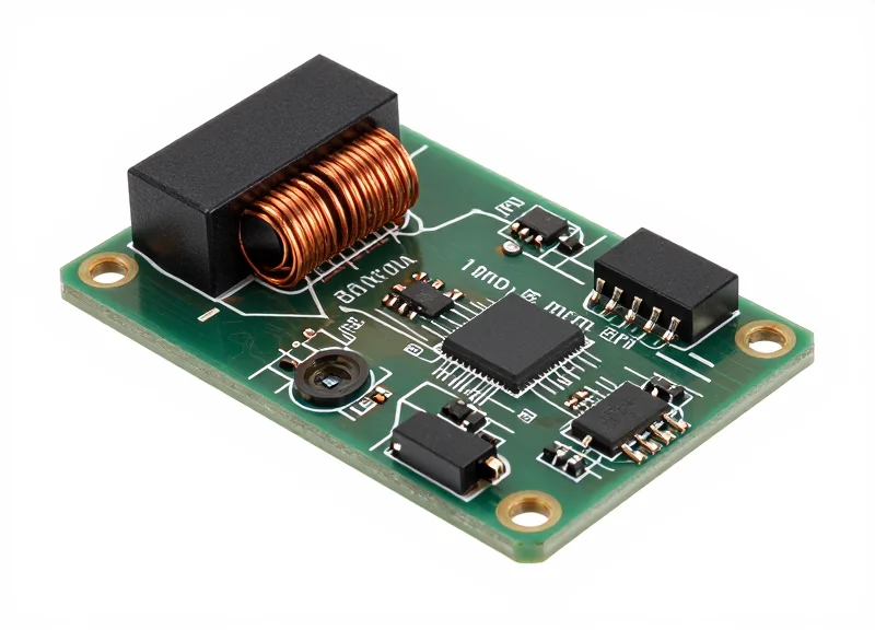 A micro 15mm embedded RFID reader module on a white background