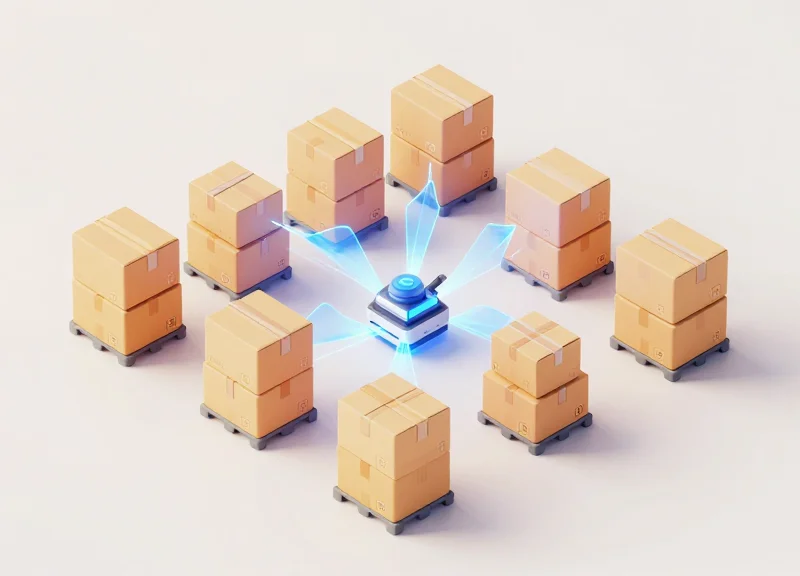 Eliminate Blind Spots: Bolster ROI by 35% Using Omnidirectional Reading for Complex Stacked Goods