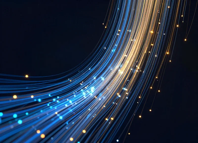 Abstract data visualization showing high-performance accuracy and operational flow.