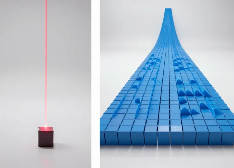 Side-by-side comparison of barcode scanning vs multi-tag RFID detection