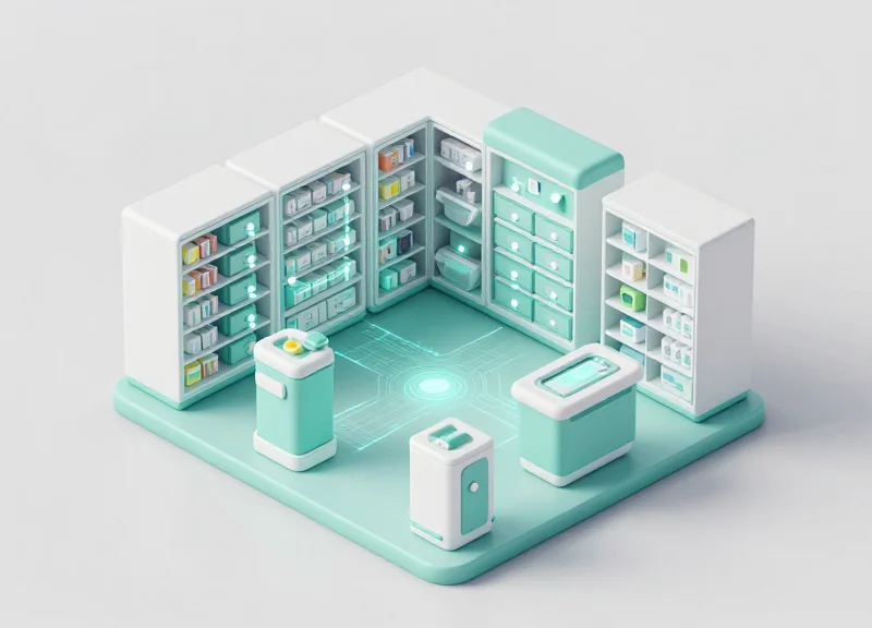 Optimizing Prescription Accuracy: Implementing 2-Second Precise Positioning and Real-time Inventory Alerts