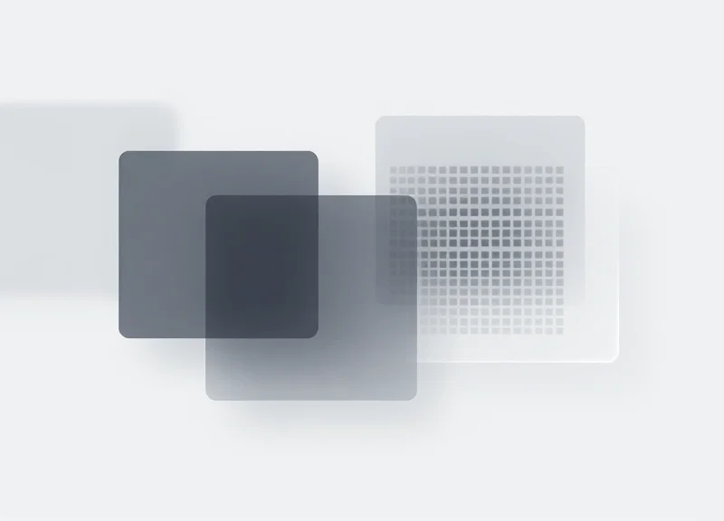 Abstract interface design showing e-paper rendering and contrast optimization concepts