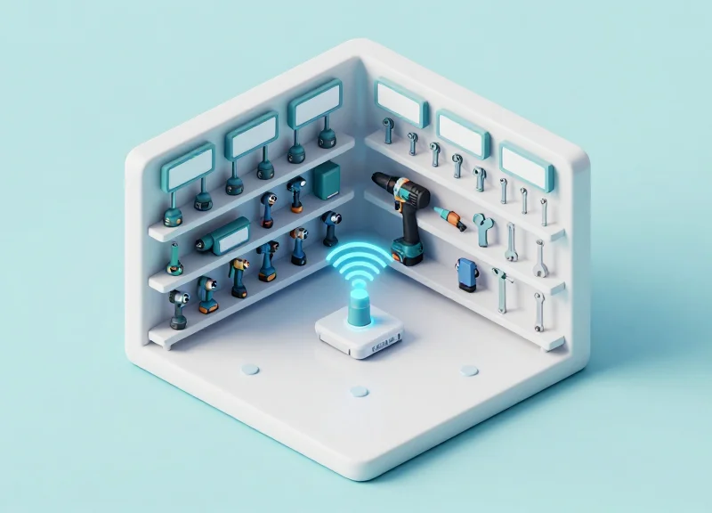 Technical Deep-Dive: Configuring 2.4GHz ESL for Real-Time Tool Check-out and 500-Cycle Maintenance Alerts