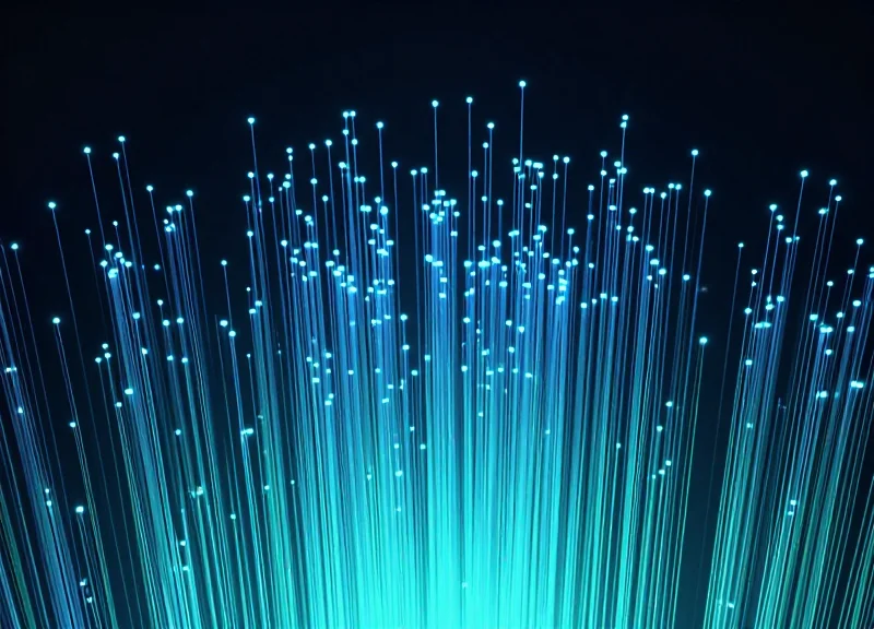 Abstract digital data visualization representing 99.9 percent accuracy