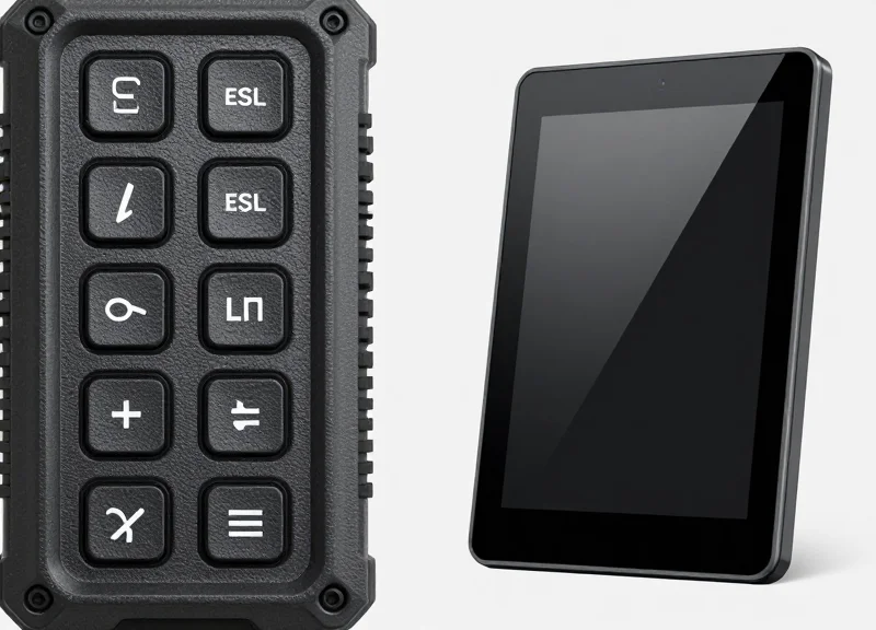 2026 Technology Outlook: Why Tactile Physical Buttons are Outperforming Touch-Screen ESLs in Industrial Retail