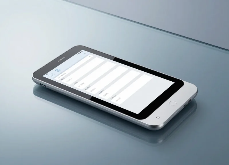 Premium DragonGuard medical electronic label displayed on a sleek glass surface