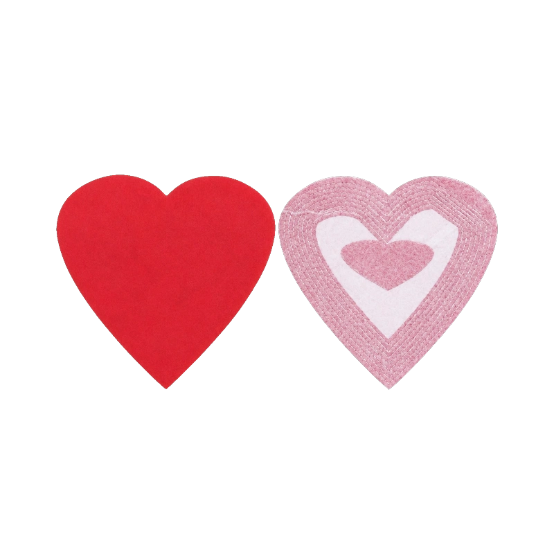 RED HEART LABEL